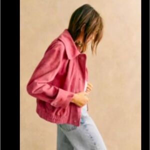 Sezane Nelson Jacket - Rosewood